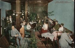 Lobby, Hotel Dale Postcard