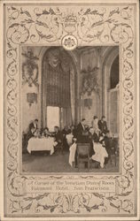 A Corner of the Venetian Dining Room, Fairmont Hotel Postcard