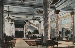 Foyer, Hotel Fairmont Postcard