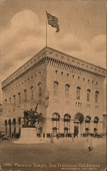 Masonic Temple Postcard