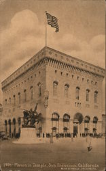 Masonic Temple San Francisco, CA Postcard Postcard Postcard