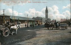 East Street Near Ferry Postcard
