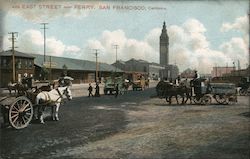 East Street Near Ferry Postcard