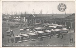 Old Ferry Building -Compliments of Goodyear Rubber Company Postcard