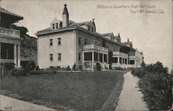 Officer's Quarters, East Garrison Postcard