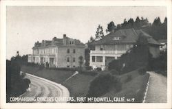 Commanding Officer's Quarters, Fort McDowell Postcard