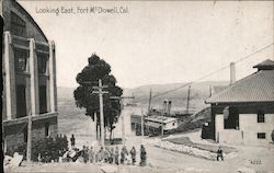 Looking East Postcard