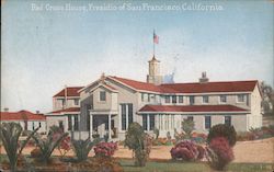 Red Cross House, Presidio Postcard