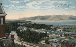 Presidio and Golden Gate Postcard