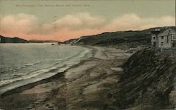 Bakers Beach and Golden Gate Postcard
