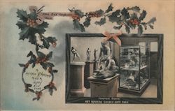 Pompien Room, Art Museum, Golden Gate Park Postcard