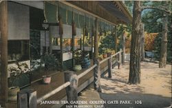 Japanese Tea Garden, Golden Gate Park Postcard
