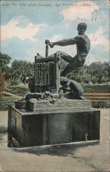 The Cider Press Fountain Postcard