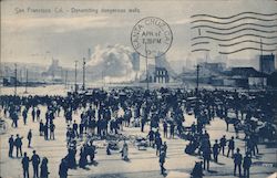 Dynamiting Dangerous Walls Postcard