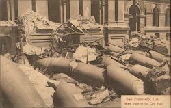 West Front of the City Hall Postcard