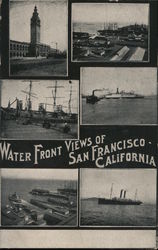 Waterfront Views of San Francisco Postcard