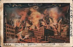 The San Francisco Disaster by Quake and Fire Postcard
