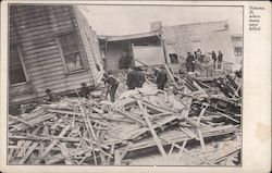 Notoma St. Where Many Where Killed Postcard