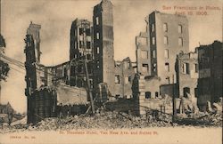 San Francisco in Ruins Postcard