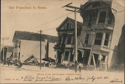 San Francisco in Ruins: Effects of the Earthquake Postcard