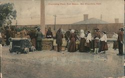 Dispensing Food, Fort Mason Postcard