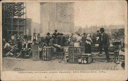 Municipal Kitchen at Union Square Postcard
