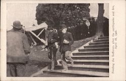 Feeding the Sufferers After the Earthquake Postcard