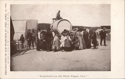 Destruction of San Francisco By Fire Postcard