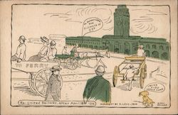 Re-United Railway After April 18th '06 Drawing San Francisco, CA Miss L. Postcard Postcard Postcard