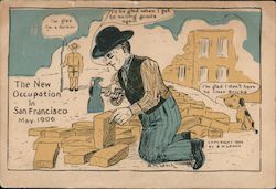 The New Occupation in San Francisco, May 1906 Postcard
