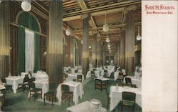 Hotel St Francis - Cafe Postcard