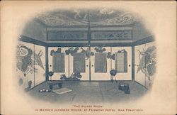 The Silver Room in Marsh's Japanese House at Fairmont Hotel San Francisco, CA Postcard Postcard Postcard