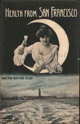 Health From San Francisco Postcard