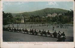 Tennis Grounds, Golden Gate Park San Francisco, CA Postcard Postcard Postcard