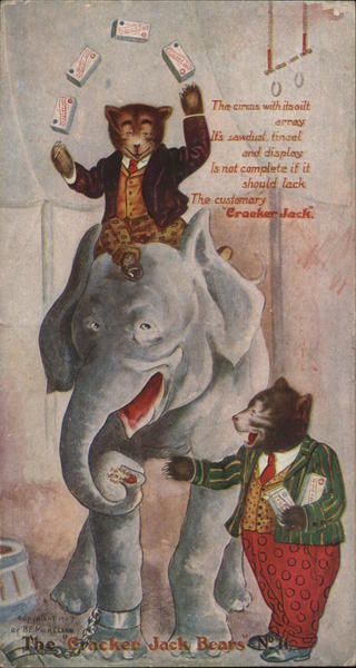 The Cracker Jack Bears B. F. Moreland Theodore Roosevelt