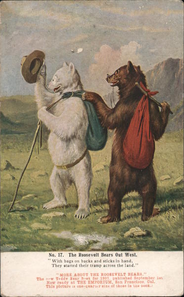 the teddy bear theodore roosevelt