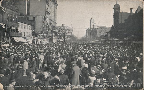 Suffragette's Parade, March 3, 1913, Washington, D.C.