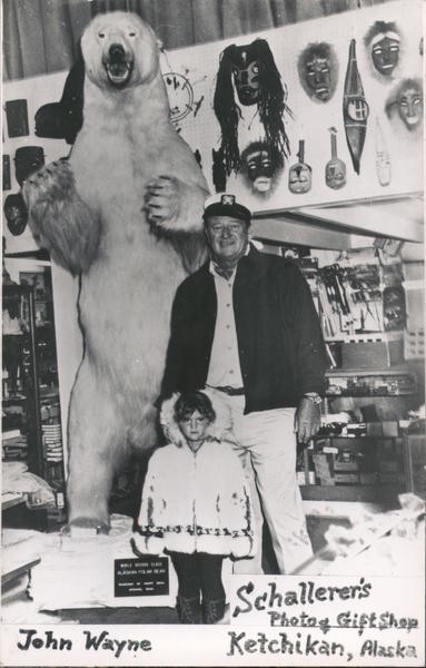 John Wayne - Schallerer's Gift Shop Ketchikan, Alaska