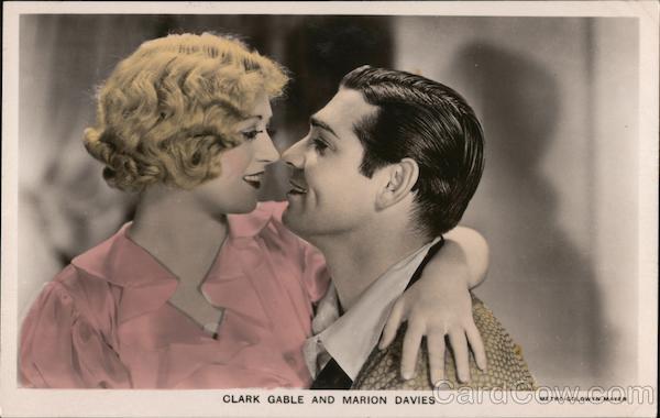 Clark Gable and Marion Davies Actors
