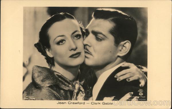 Joan Crawford - Clark Gable Actors