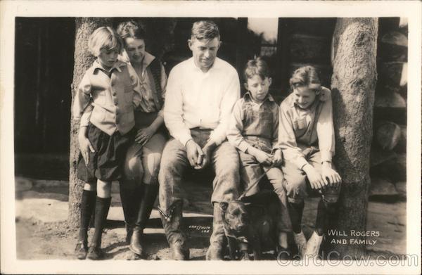 Will Rogers and Family Actors