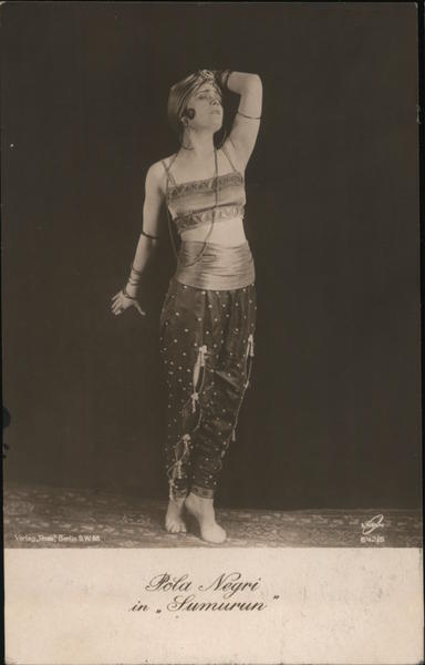 Pola Negri in Sumurun Union Studio Actresses