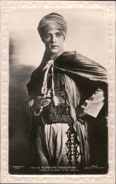 The Late Rudolph Valentino - Paramount Star Actors