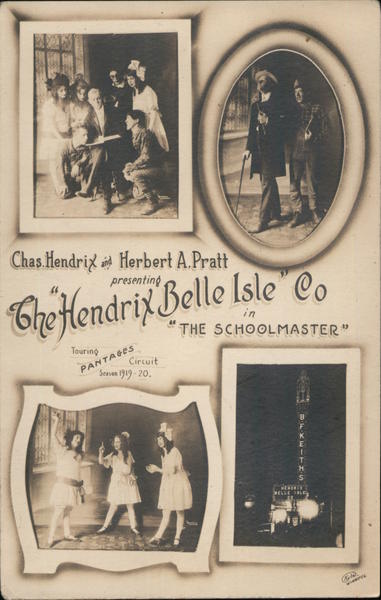 The Hendrix Belle Isle Co in The Schoolmaster Theatre