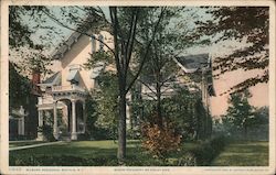 Milburn Residence Where President McKinley Died Postcard