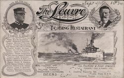 The Louvre San Francisco's Leading Restaurant Postcard