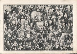 A Collage of 500 Pictures of Teddy Roosevelt Postcard