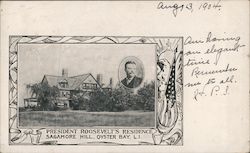 President Roosevelt's Residence | Sagamore Hill, Oyster Bay, L.I. Postcard
