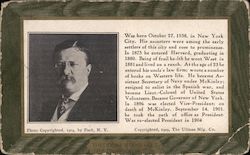 Theodore Roosevelt 25th President of the U.S. Postcard Postcard Postcard