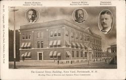 The General Stores Building, Navy Yard, Portsmouth, N. H. Postcard